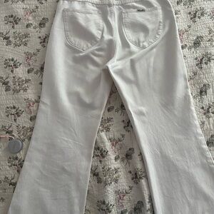 ROLLA'S Cream Flare & Wide Leg Jeans